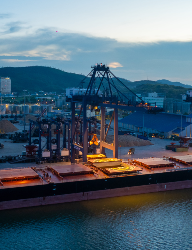 YM Courage Vessel Operations